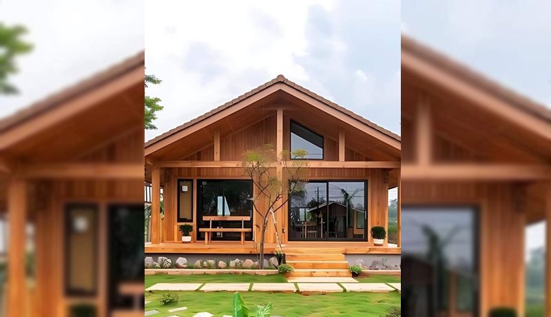 Wood Home/wooden House