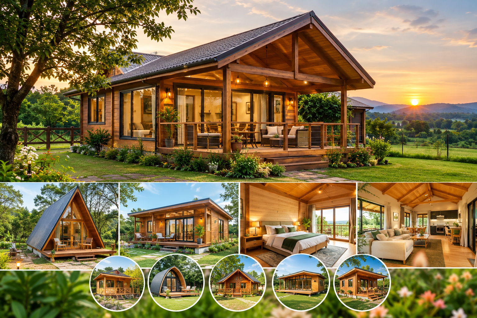 How To Choose A Wooden Cottage For A Farmhouse?